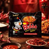 Samyang Buldak Hot Chicken Ramen Noodles (Original) - 140g